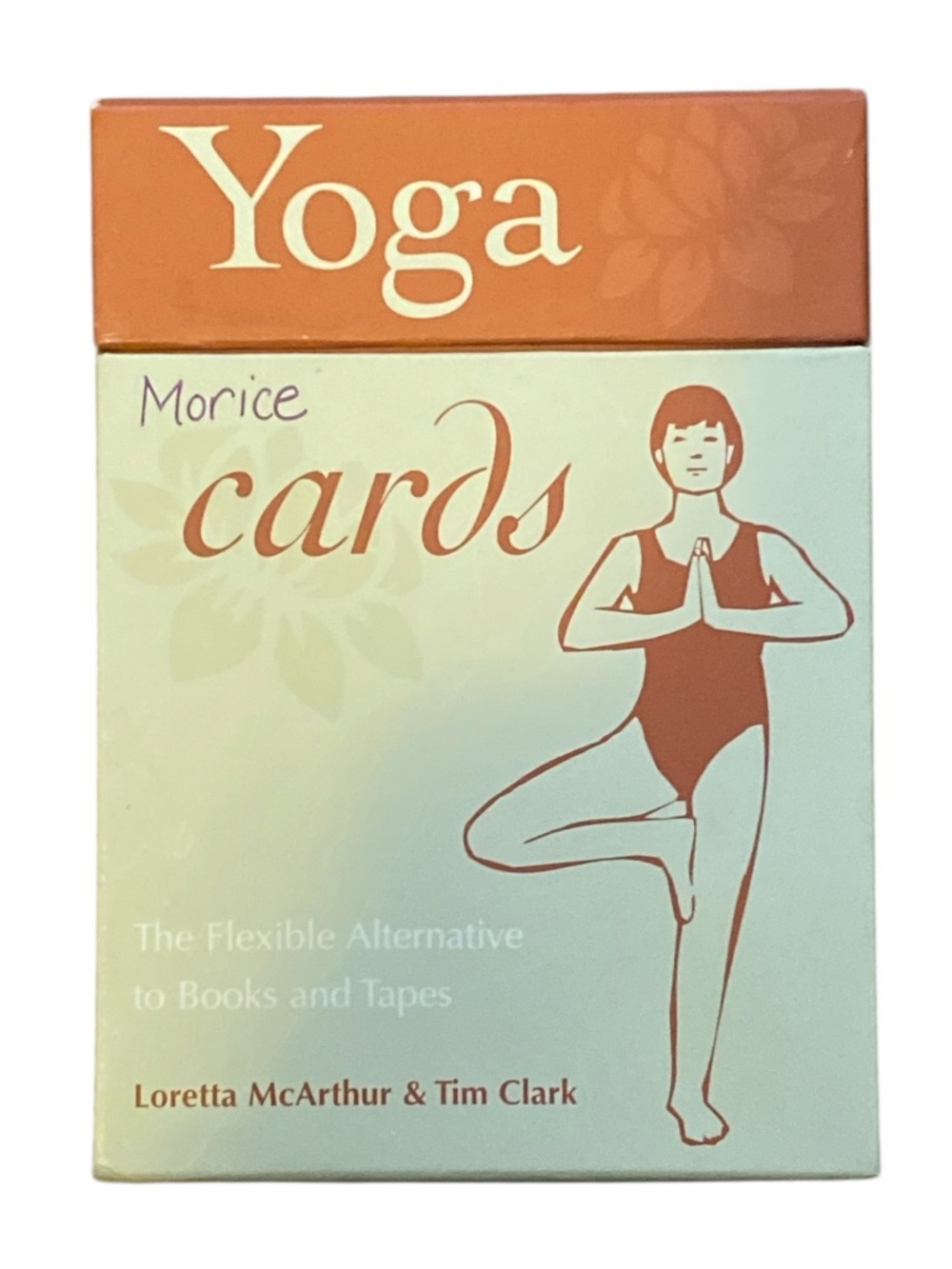 vintage set of Yoga Cards: An Easy Way to Learn Yoga by Loretta McArthur and Tim